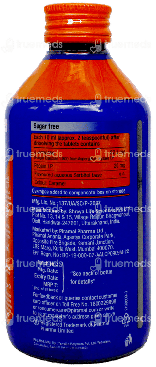Digeplex Sugar Free Liquid 200ml